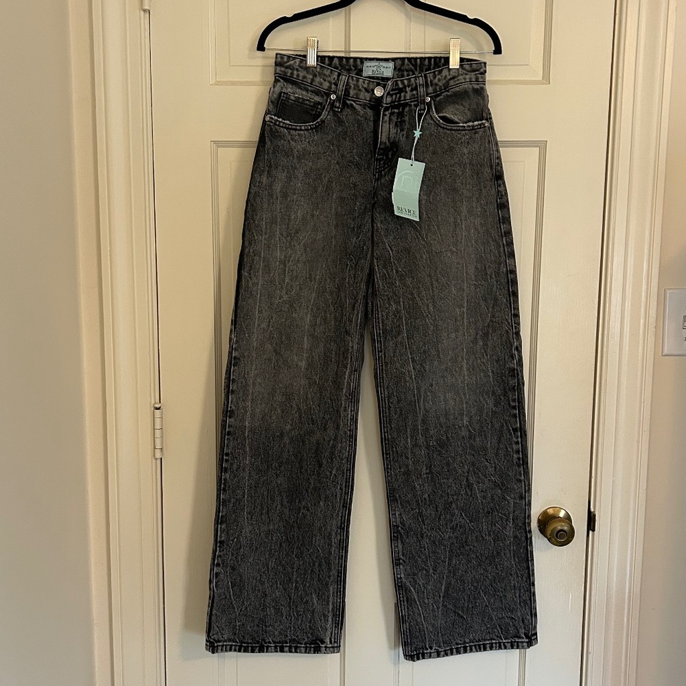 Black Barrel Jeans